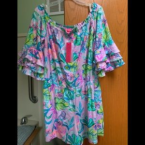 Lilly Pulitzer Calla Romper BNWT size L